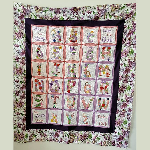 Fairy Floral Quilt by Christina