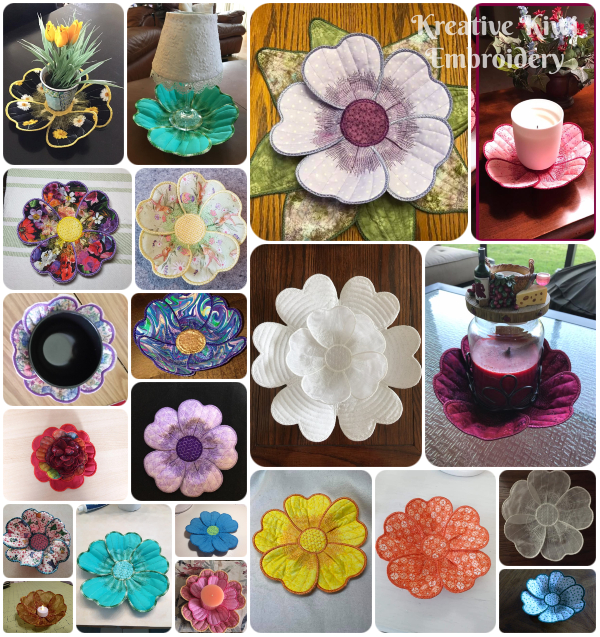 3D Flower samples by Kreative Kiwi Group