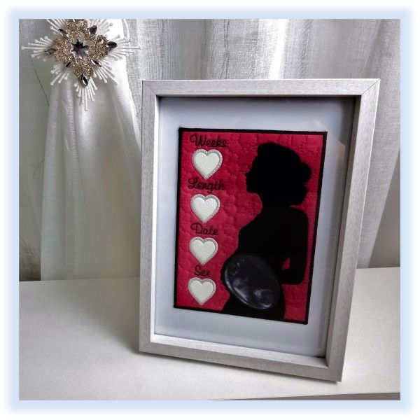 Baby Scan Photo Frame by Kays Cutz