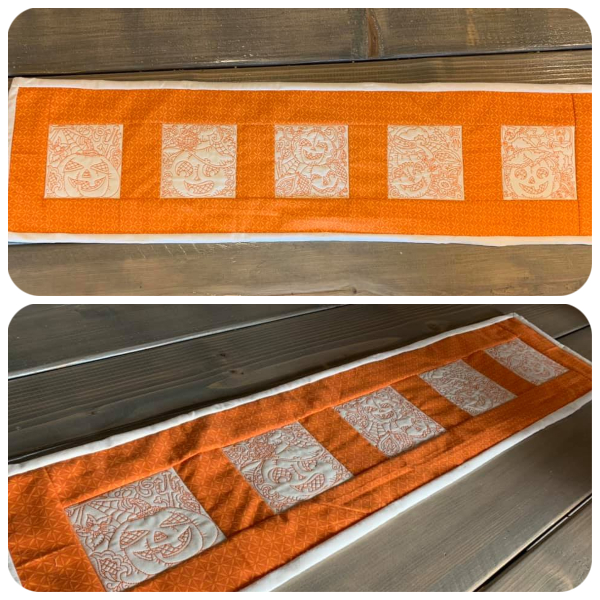 Pumpkin Table runner by Brittany