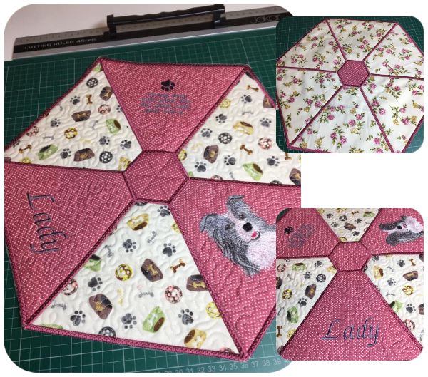 Hexagon Placemat by Carol