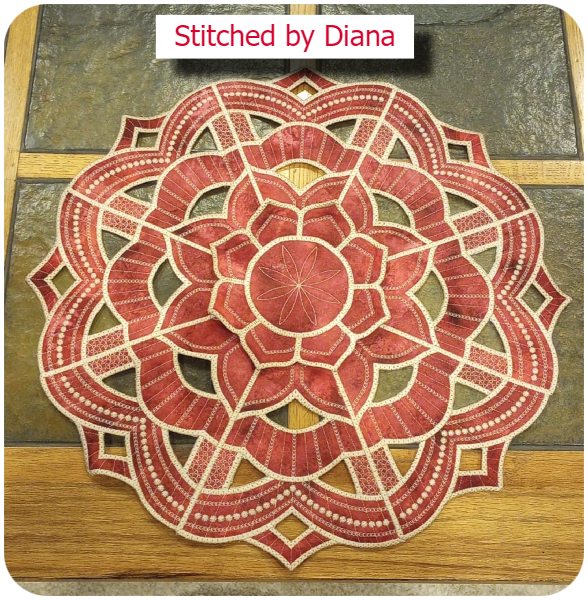 Cutwork Mandala by Diana