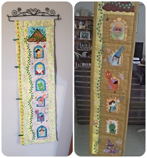 Fairy Castle Wall hanging samples