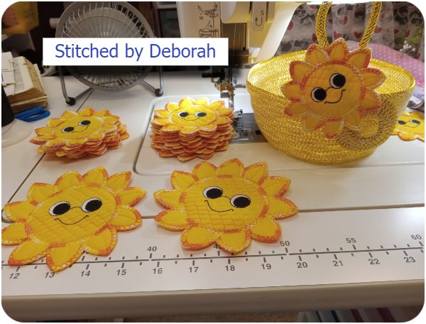 Free Sun Coaster by Deborah