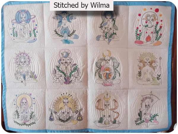 Goddess Zodiac by Wilma