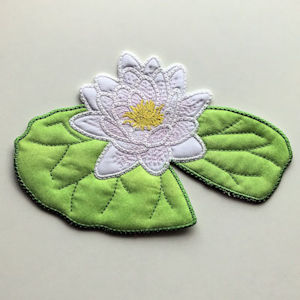 Water Lily Applique