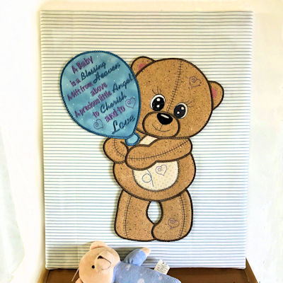 Teddy Bear Birth Announcement