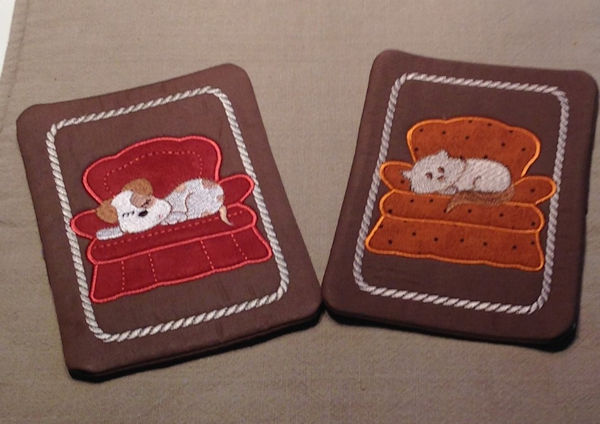 Couch Potatoes Coasters