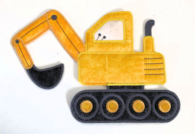 Large Applique Digger In the hoop 2708