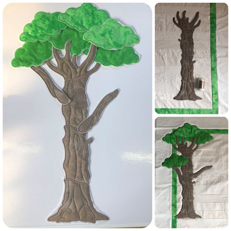 Large Applique Tree by Kreative Kiwi - 450