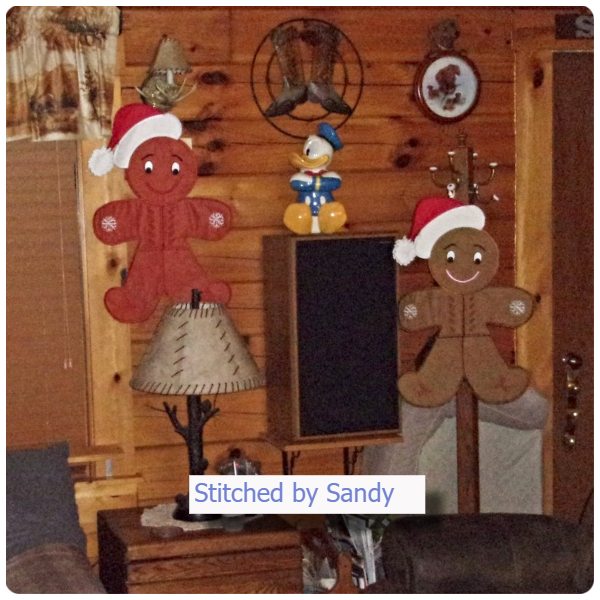 Large Gingerbread Man by Sandy