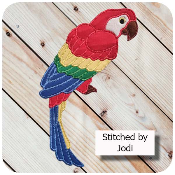 Large Parrot by Jodi