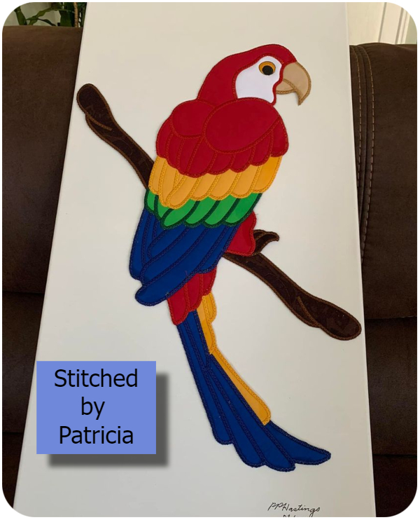 Large Parrot by Patricia Hastings