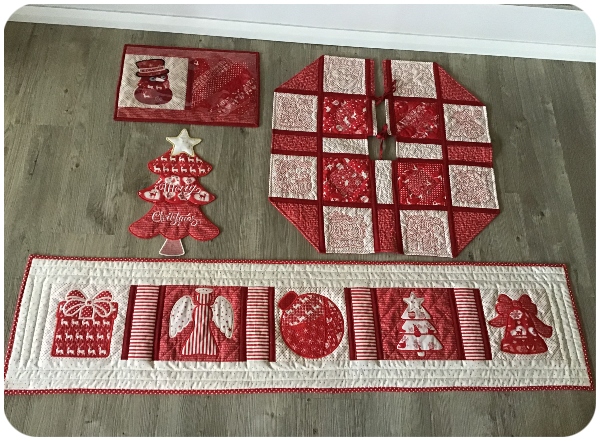 Free Table Runner and Tree Skirt