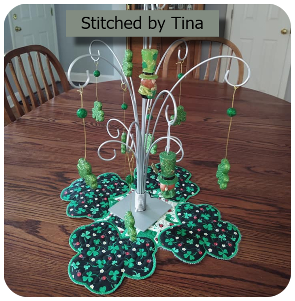 St Patricks Day Free Placemat by Tina