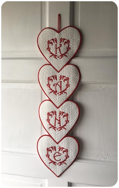 Stcaked Hearts by Julianna