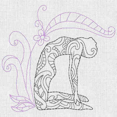 Yoga Embroidery Designs-5
