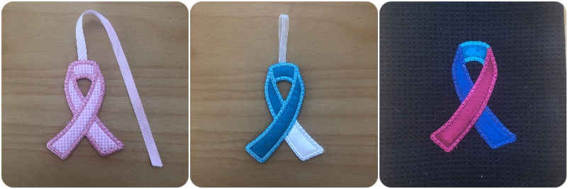 Free Awareness Ribbon One Two or Three Color by Kreative Kiwi
