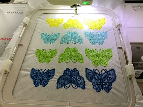 Free Lace Butterfly 3 sizes