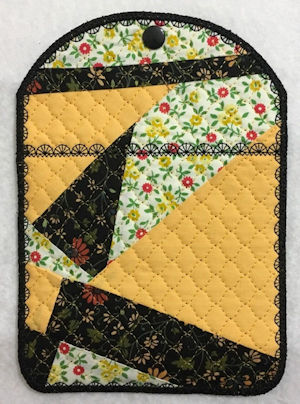 Crazy Patch Quilted Bag by Faye