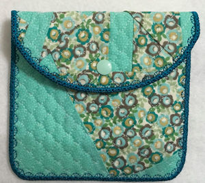 Quilt Bag using Crazy Patch Fabric by Faye