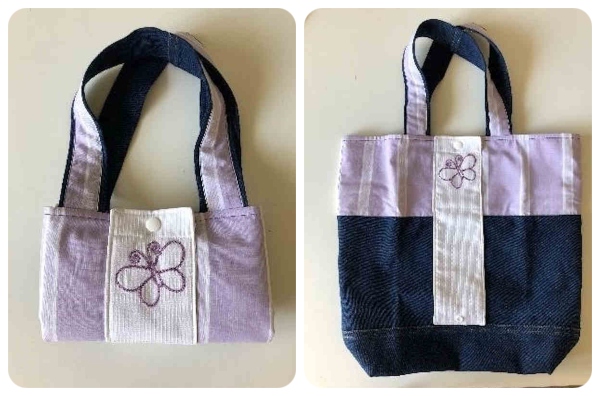 Re-useable Bag with Butterfly