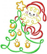 Holiday Themed Machine Embroidery Designs