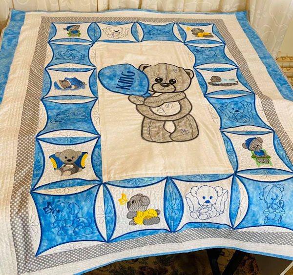 Instant Win - Large Teddy Quilt